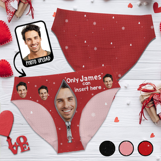 Vous seul pouvez l'insérer ici - Culottes personnalisées pour couples de femmes