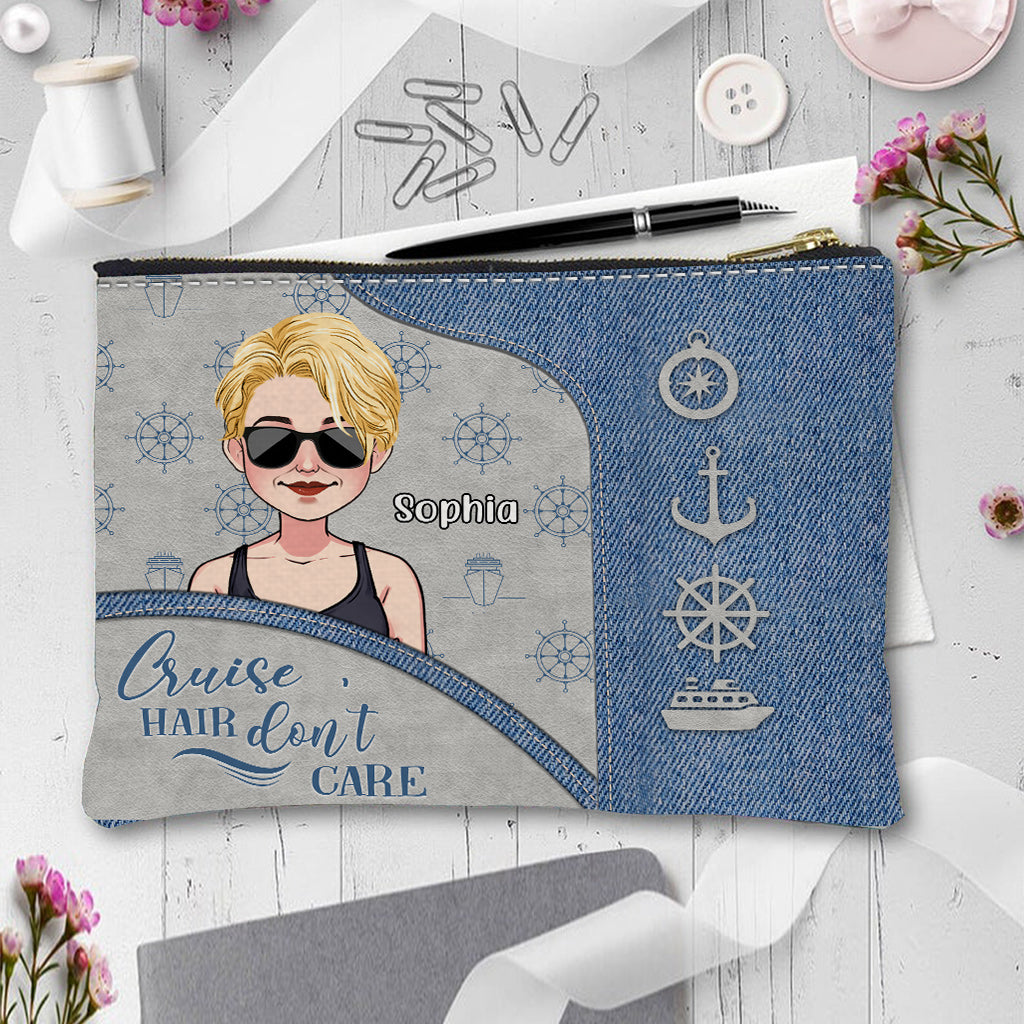 Cheveux de croisière, on s'en fiche ! - Pochette de croisière personnalisée