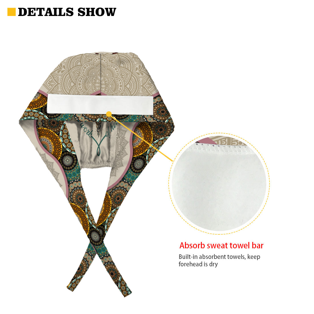 Un geste de cœur - Bonnet de bloc opératoire personnalisé pour infirmière