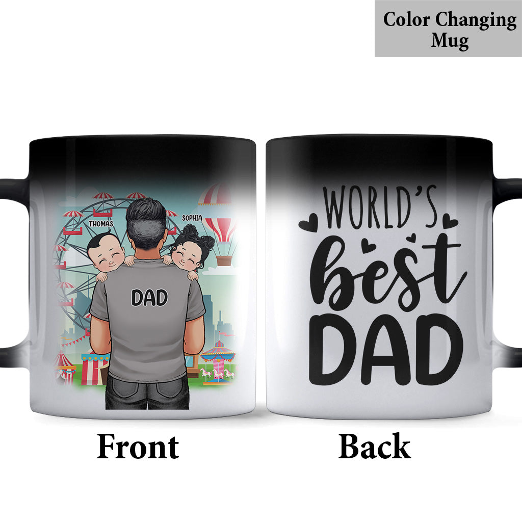 Best Dad Ever - Gift for dad, grandpa, uncle, husband - Personalized Mug