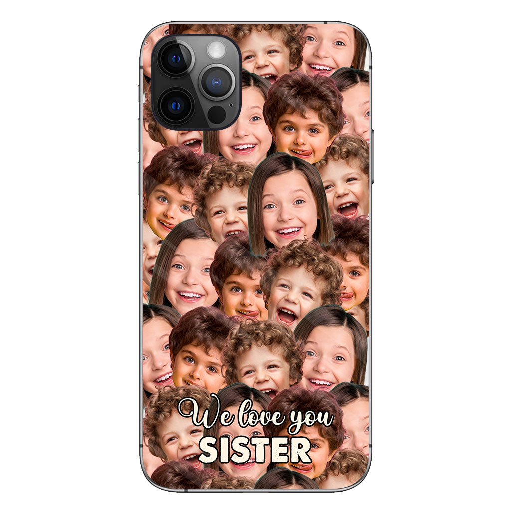 Je t'aime papa - Cadeau pour papa, grand-mère, grand-père, maman, oncle, tante, frère, sœur, fils, fille, petite-fille, petit-fils, mari, femme, petit ami, petite amie - Coque de téléphone personnalisée