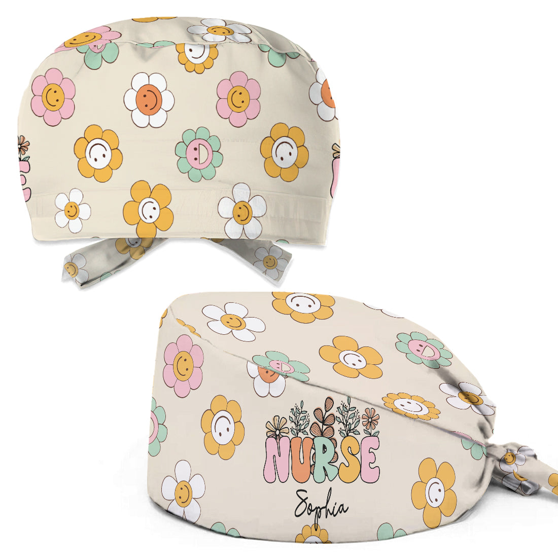 Vie d'infirmière - Bonnet de bloc opératoire personnalisé