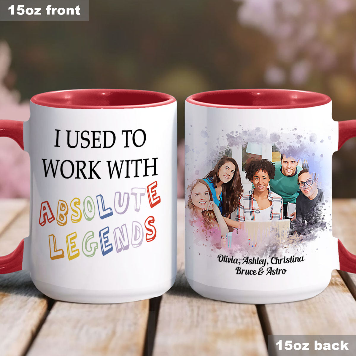 Légendes absolues - Mug personnalisé pour collègue