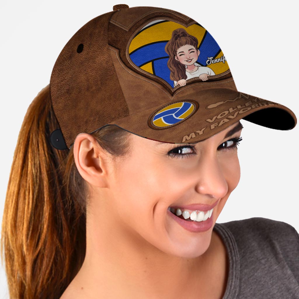 Le volley-ball est ma saison préférée - Casquette de volley-ball classique personnalisée