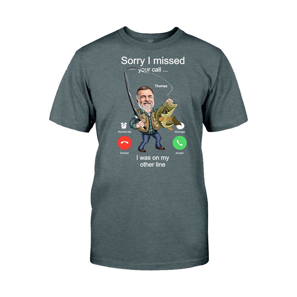 Photo insérée - T-shirt et sweat à capuche de pêche humoristiques « Keeping It Reel » personnalisés