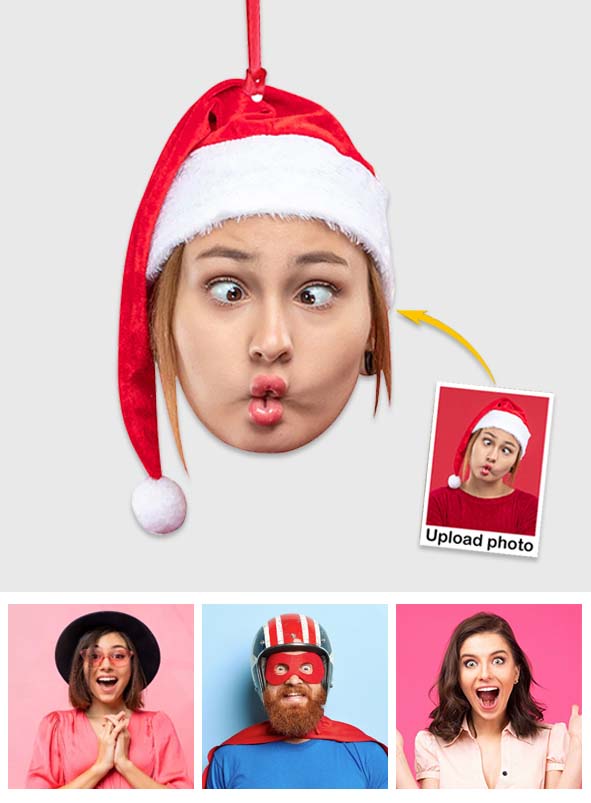 Joyeux Noël - Ornement familial personnalisé