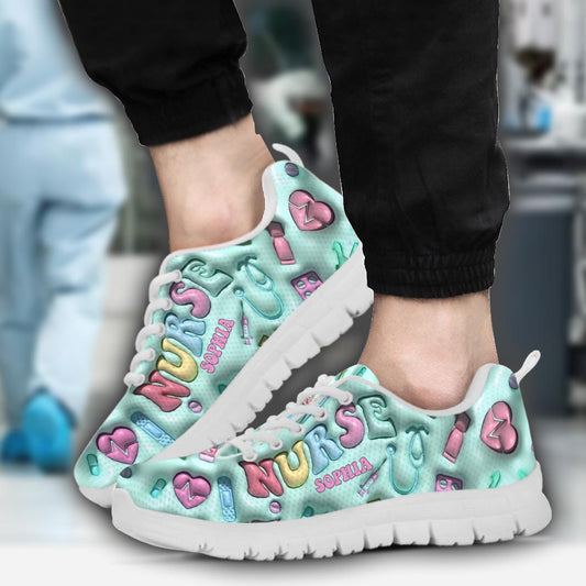 Nurse Life - Personalized Nurse Sneakers