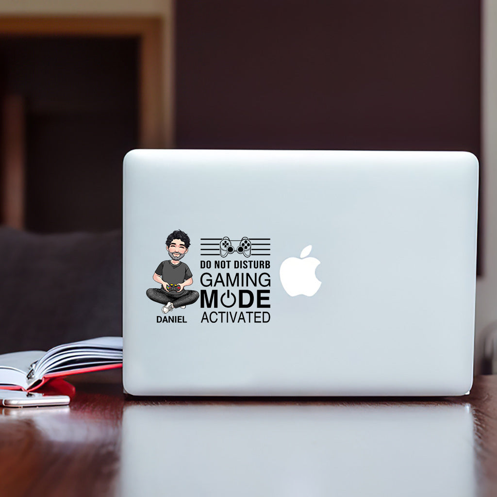 Ne pas déranger - Autocollant de jeu vidéo personnalisé complet