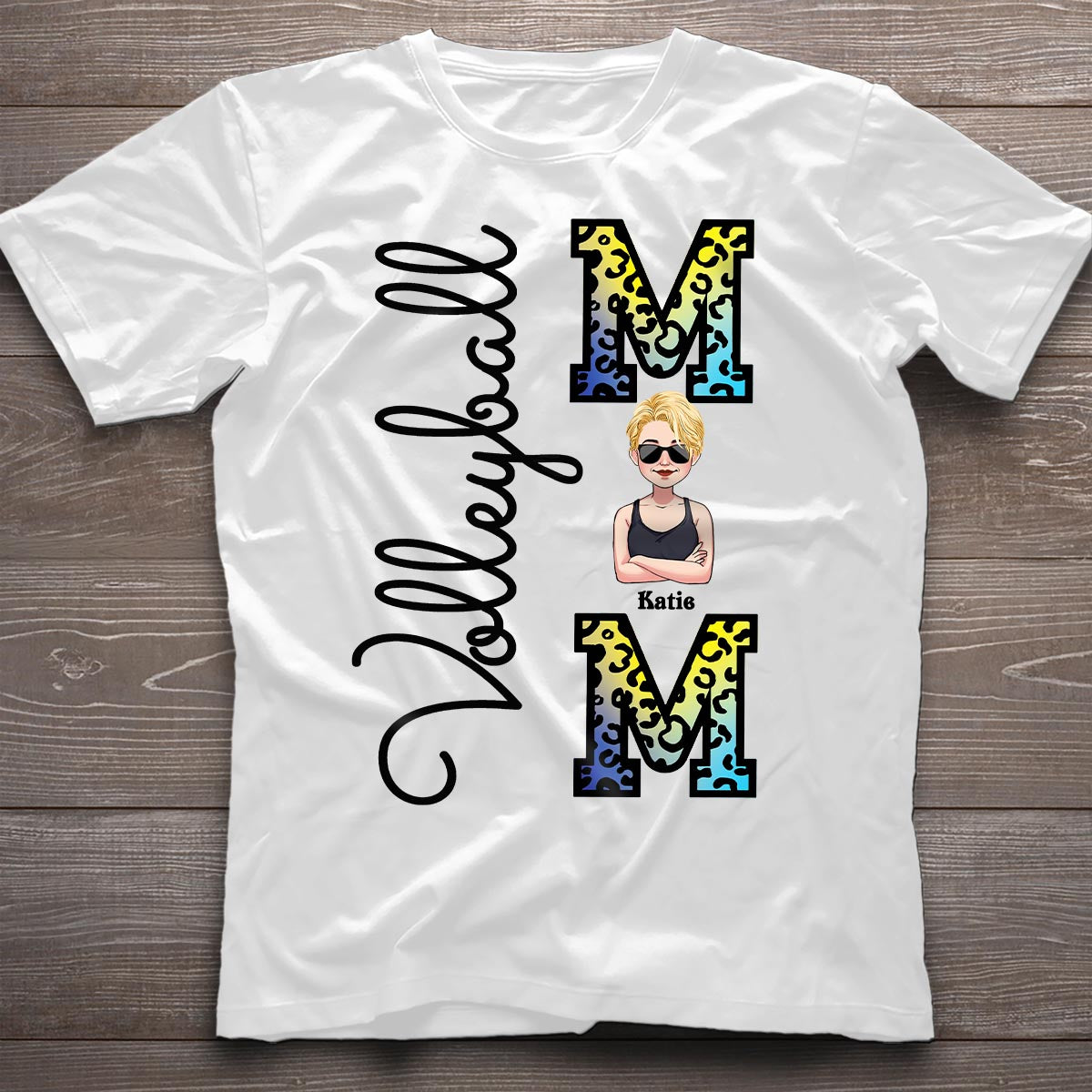 Maman de volley-ball - T-shirt et sweat à capuche de volley-ball personnalisés
