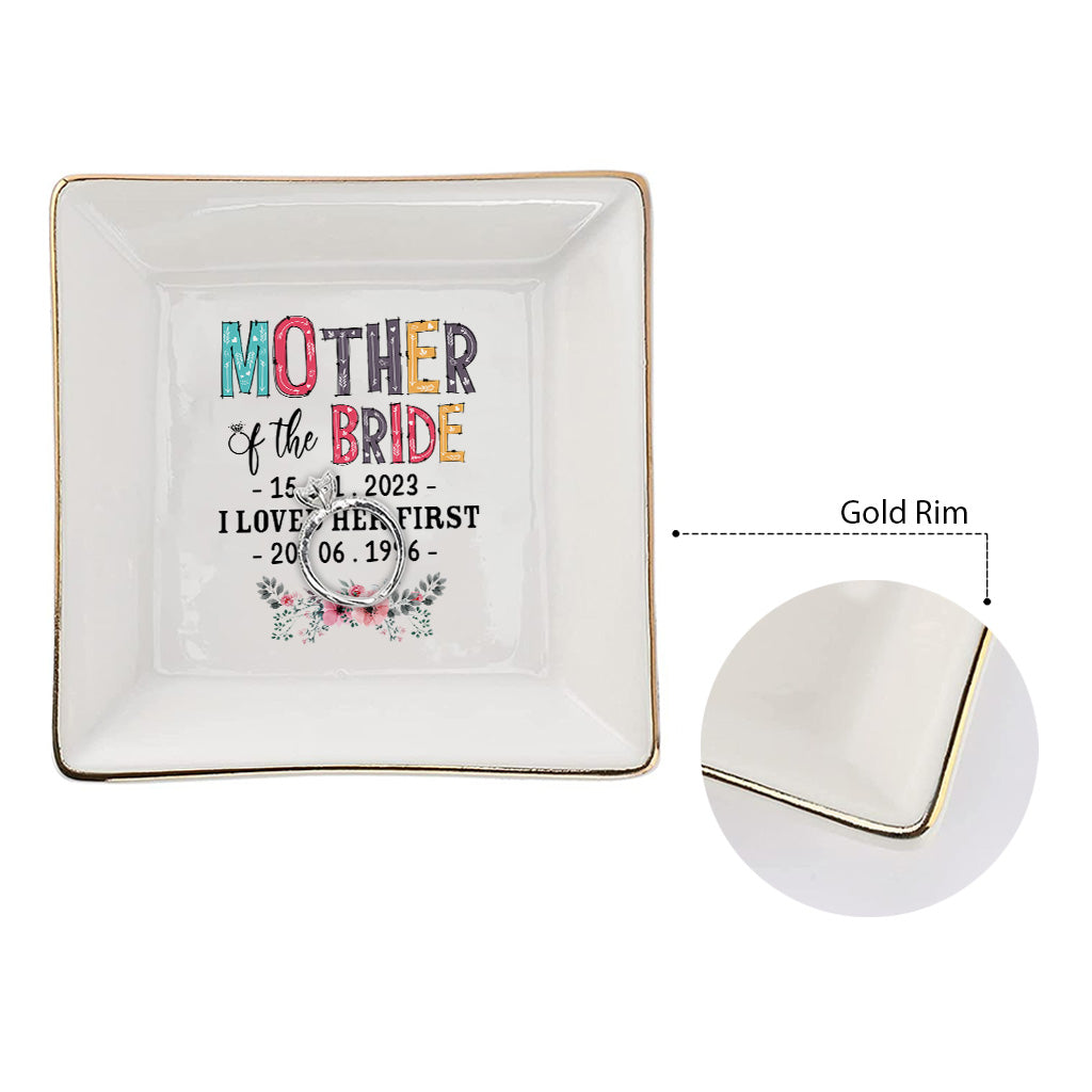 Mother Of The Bride - Personalized Mother Jewelry Dish