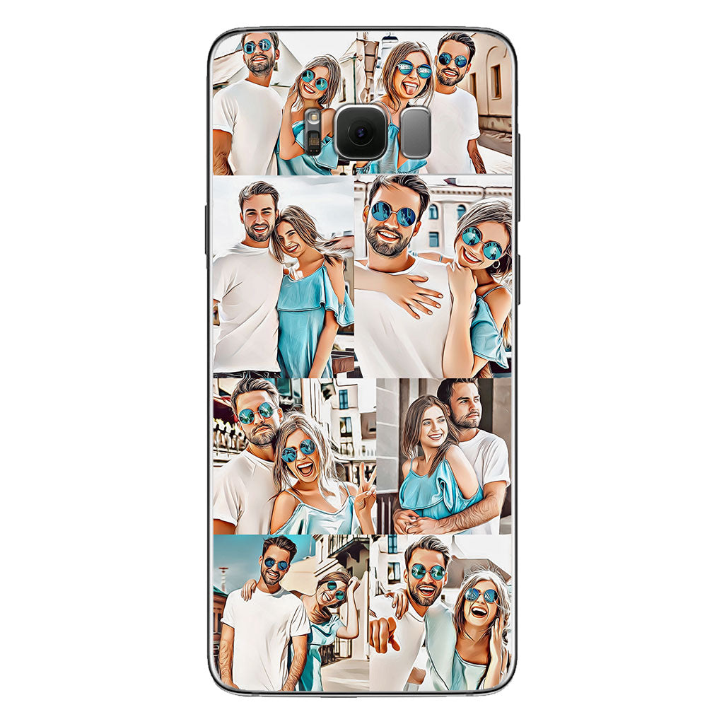 Cartoonize Photos Collage - gift for boyfriend, girlfriend, husband, wife - Personalized Phone Case