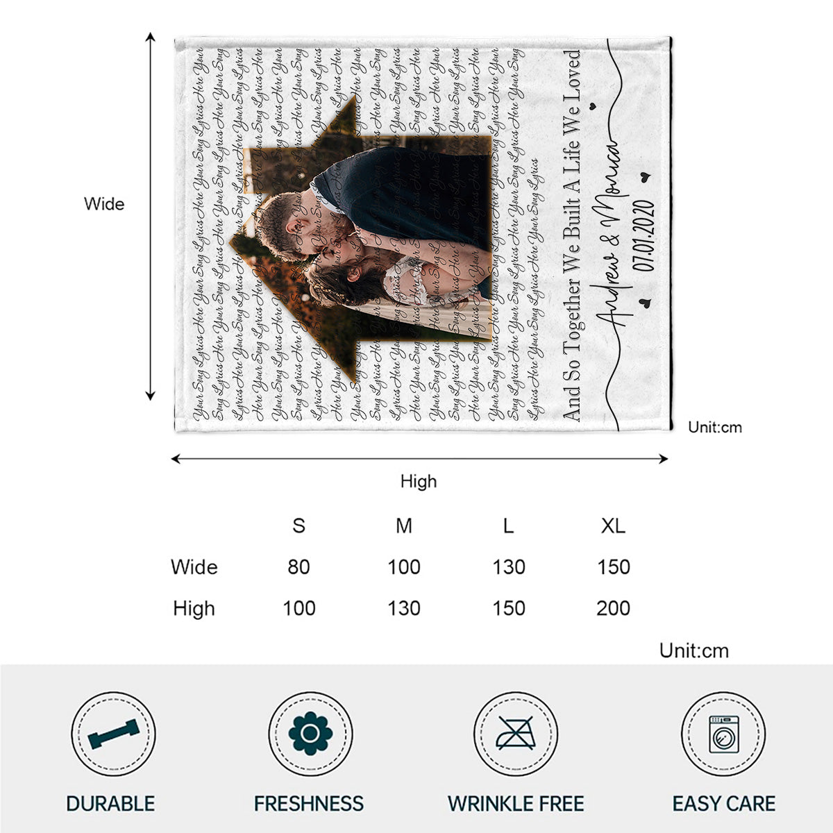 Toi et moi, on gère ! - Couverture personnalisée pour couples