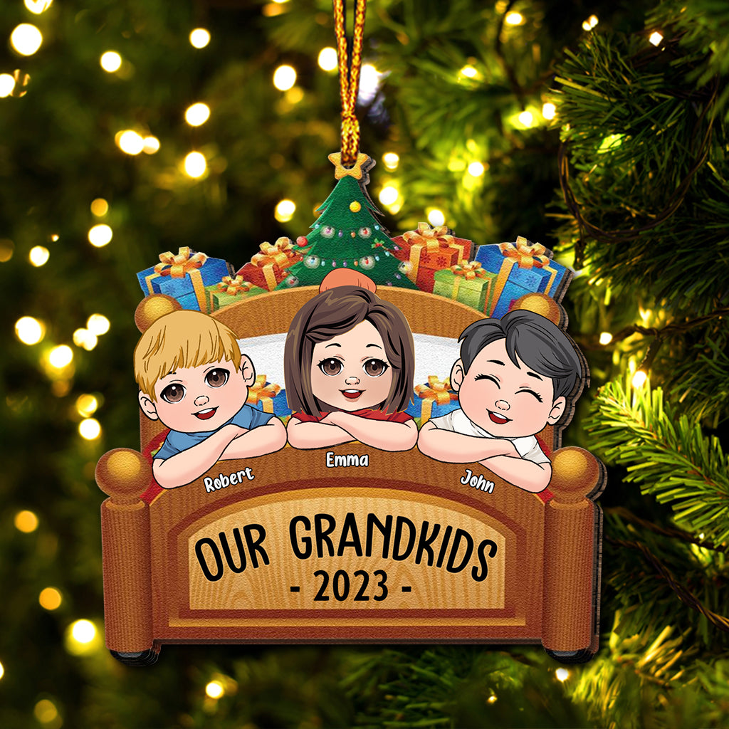Our Grandkid - Personalized Grandma Ornament
