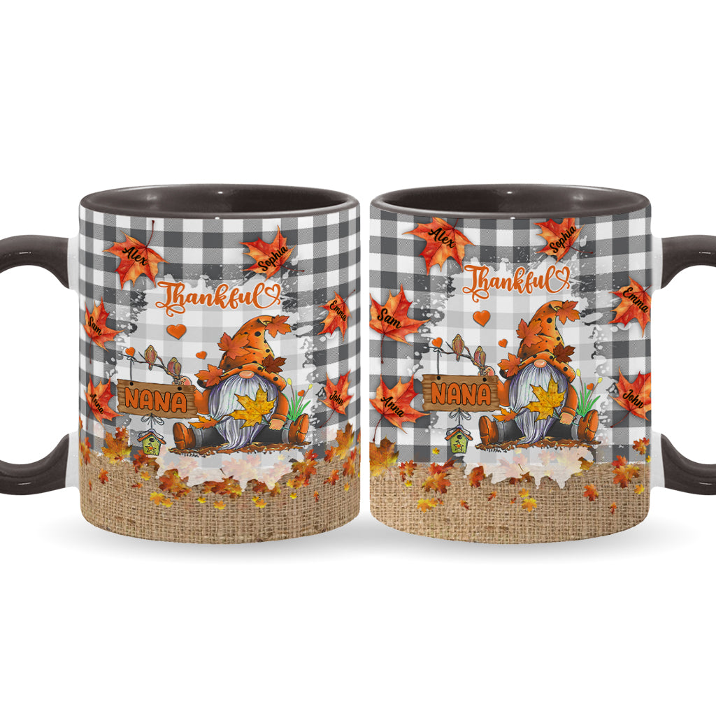 Mug personnalisé « Grand-mère reconnaissante »