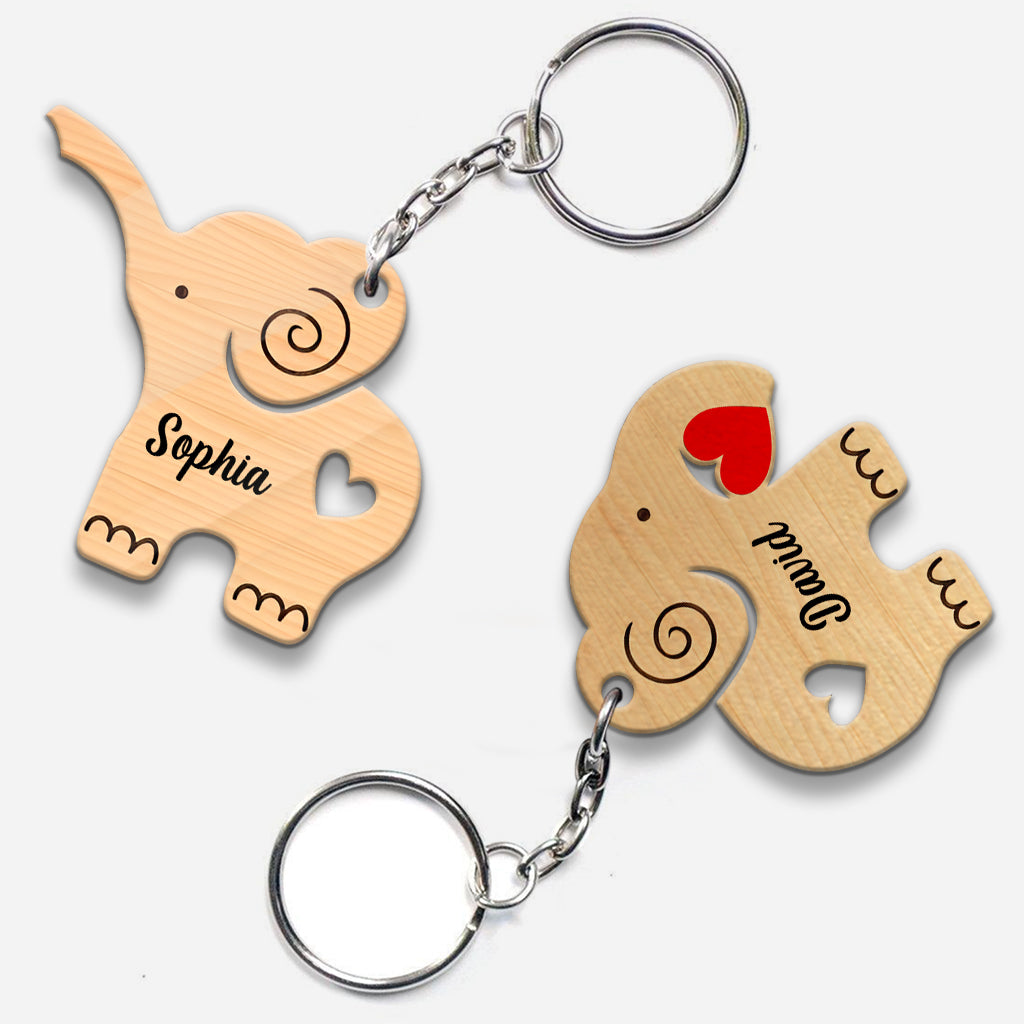 Toi et moi, on gère ! - Porte-clés personnalisé pour couple