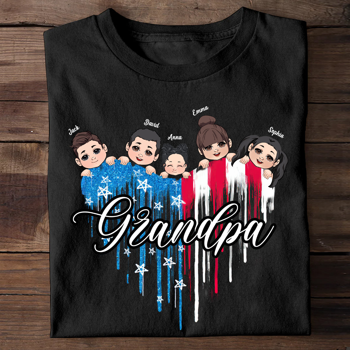 Meilleure grand-mère du monde - Cadeau pour grand-mère, maman, papa, grand-père, tante, oncle - T-shirt et sweat à capuche personnalisés
