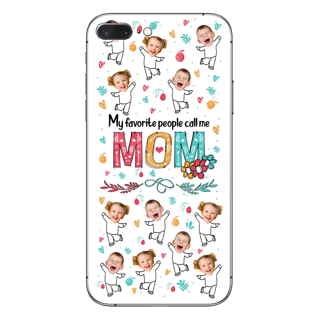 Mes personnes préférées m'appellent Nana - Cadeau pour grand-mère, maman - Coque de téléphone personnalisée