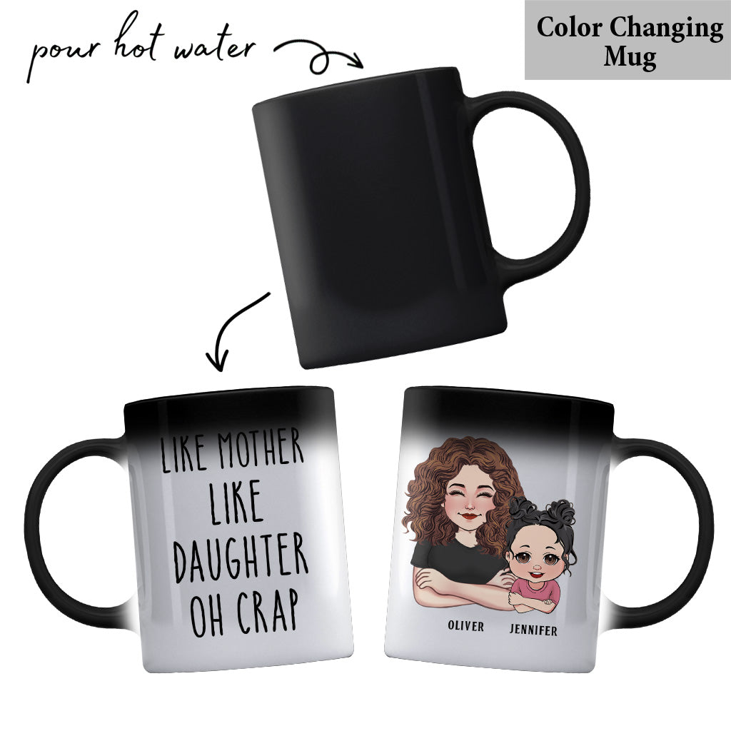 Tel père, tel fils - Cadeau pour papa, papa, fils - Mug personnalisé