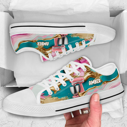 Love Baking - Personalized Baking Low Top Shoes