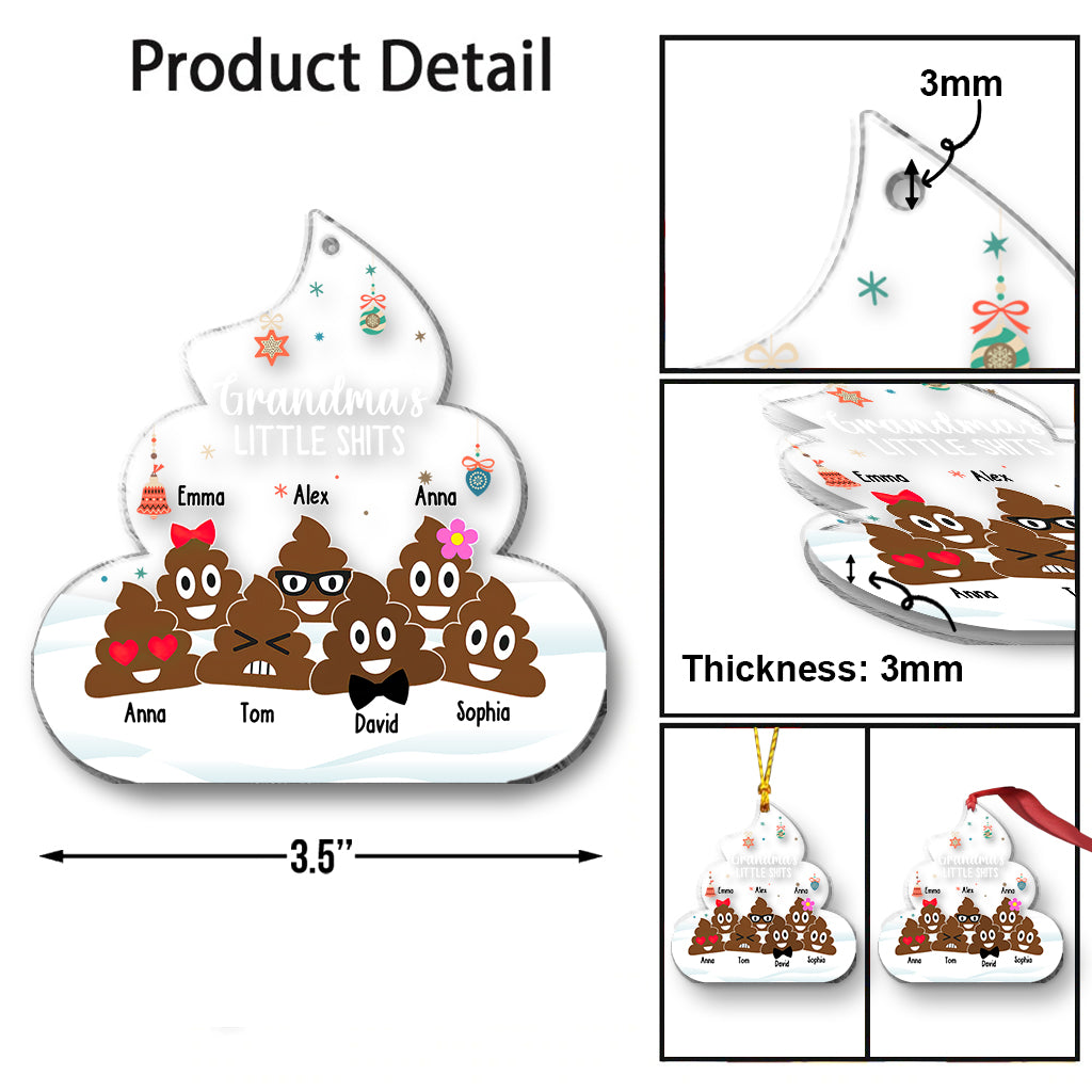 Little Cuties - Personalized Grandma Ornament