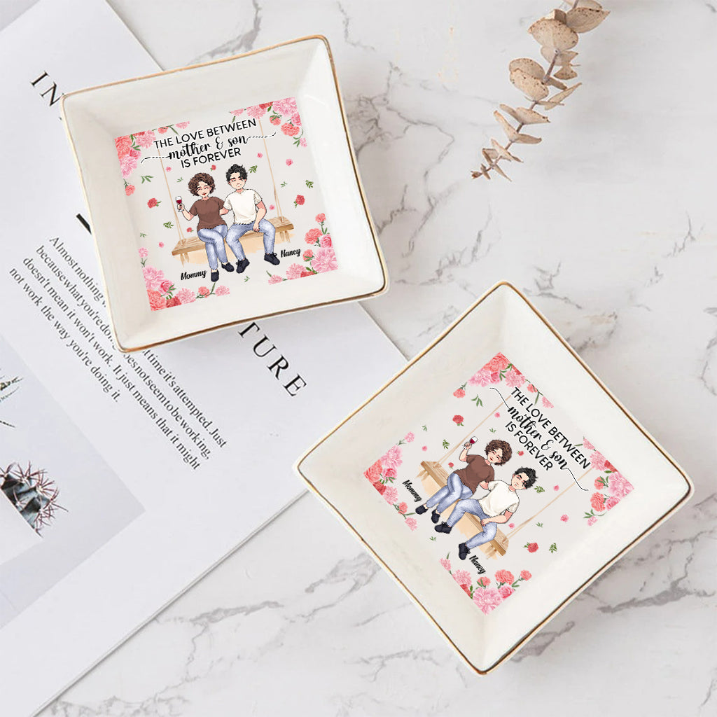 Mère et Fille - Cadeau pour maman, fille, fils - Porte-bijoux personnalisé