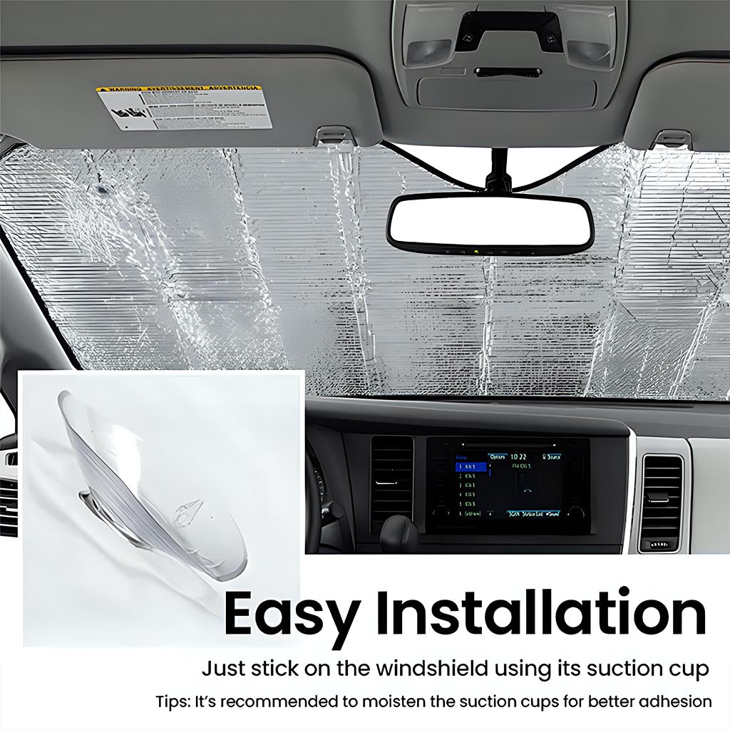 L'aventure vous attend ! - Cadeau pour couple (femme, mari, petite amie, petit ami, maman, papa) - Pare-soleil de voiture personnalisé