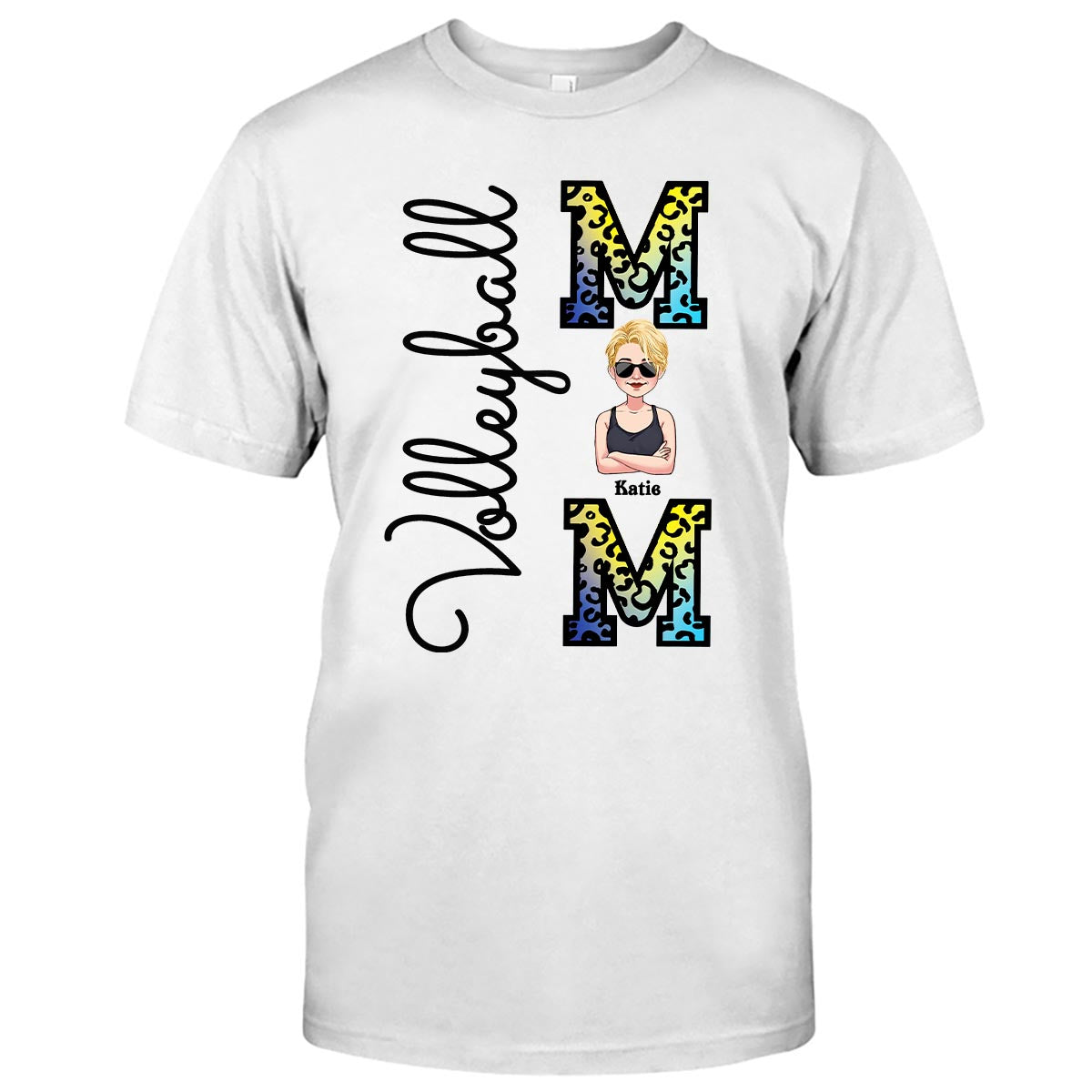 Maman de volley-ball - T-shirt et sweat à capuche de volley-ball personnalisés