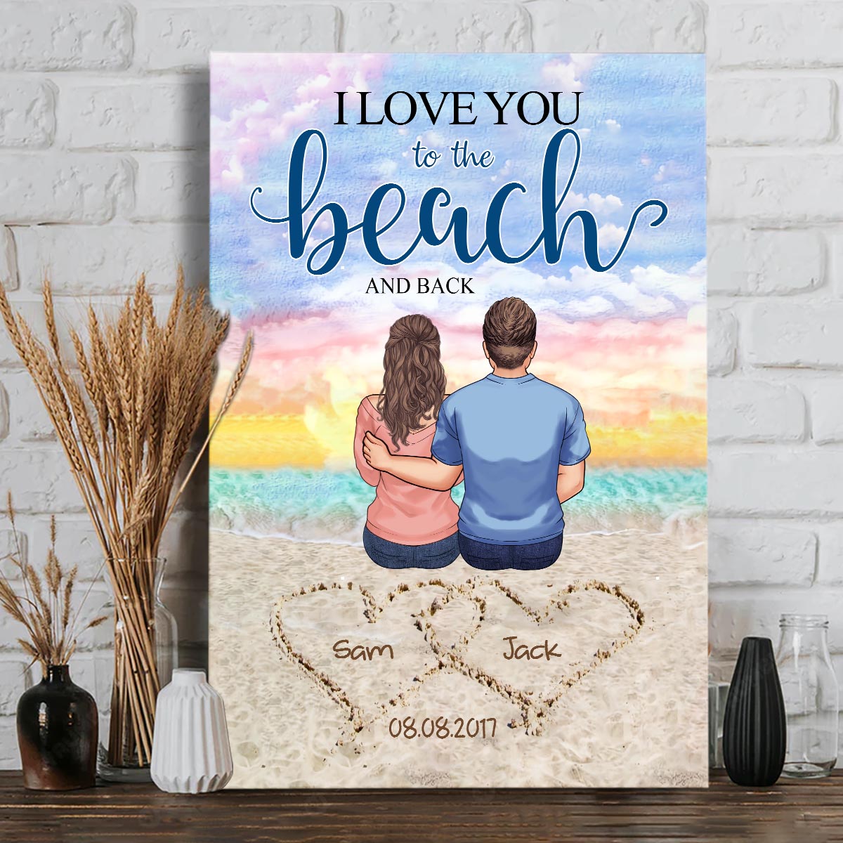 You & Me We Got This - Personalized Couple Canvas And Poster