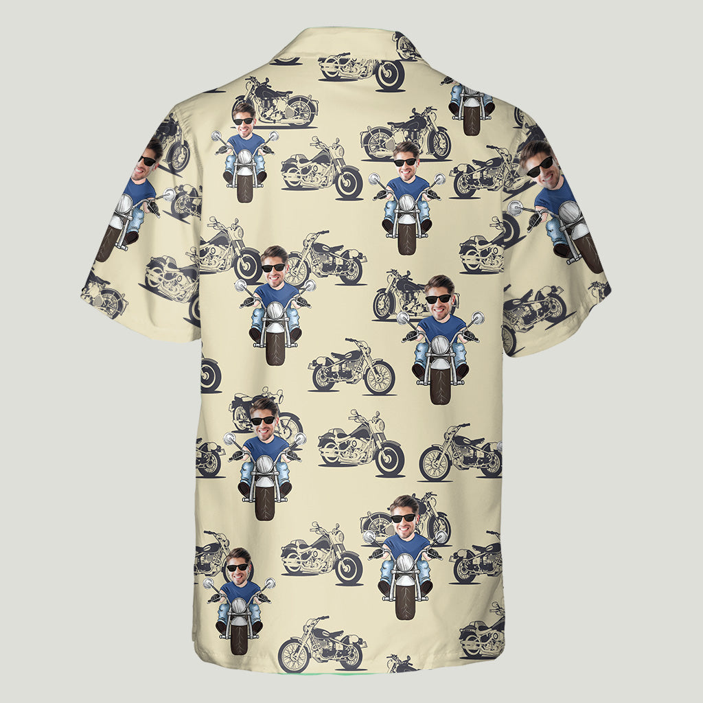 Motorbike Lovers - Personalized Biker Hawaiian Shirt