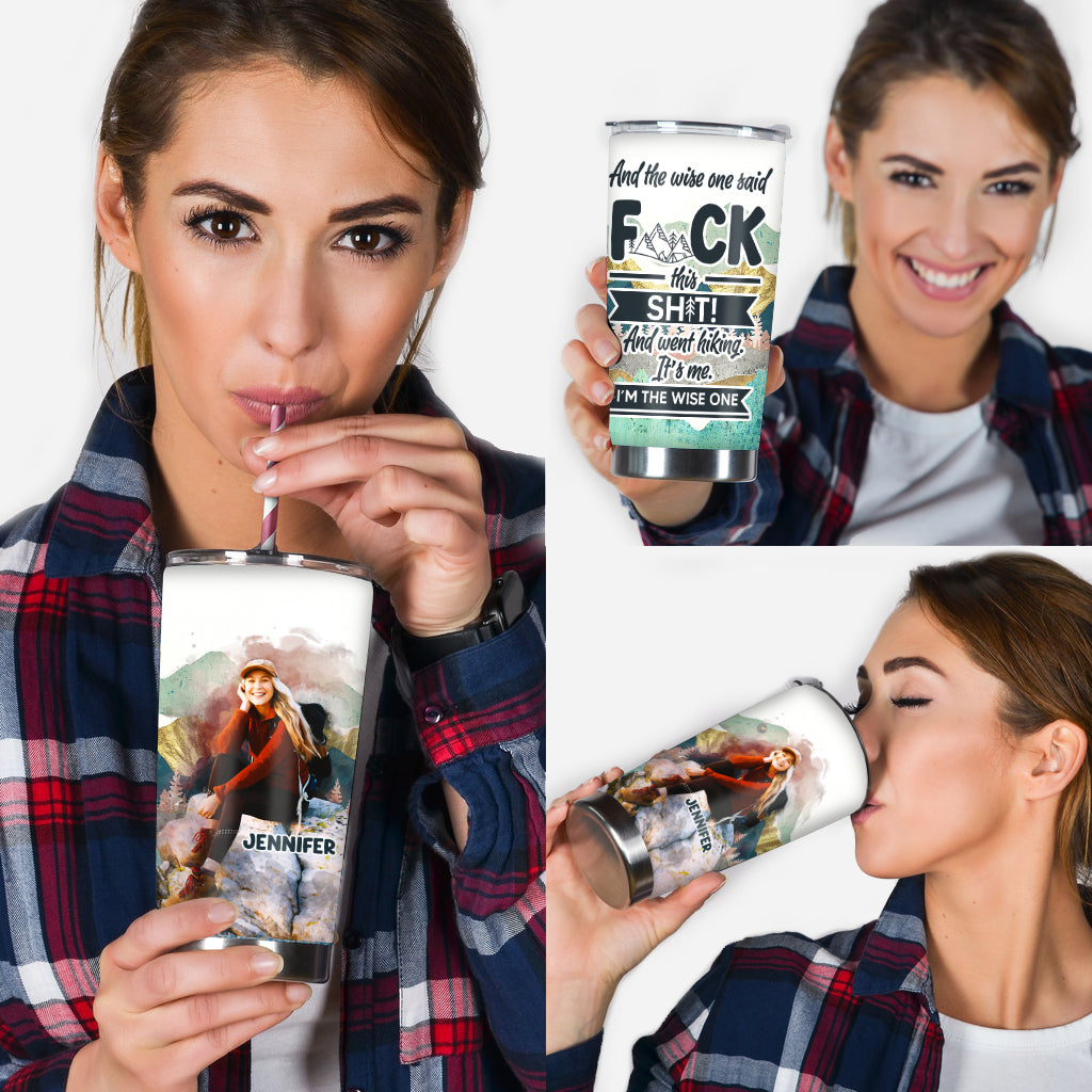 Et le sage dit - Gobelet de randonnée personnalisé