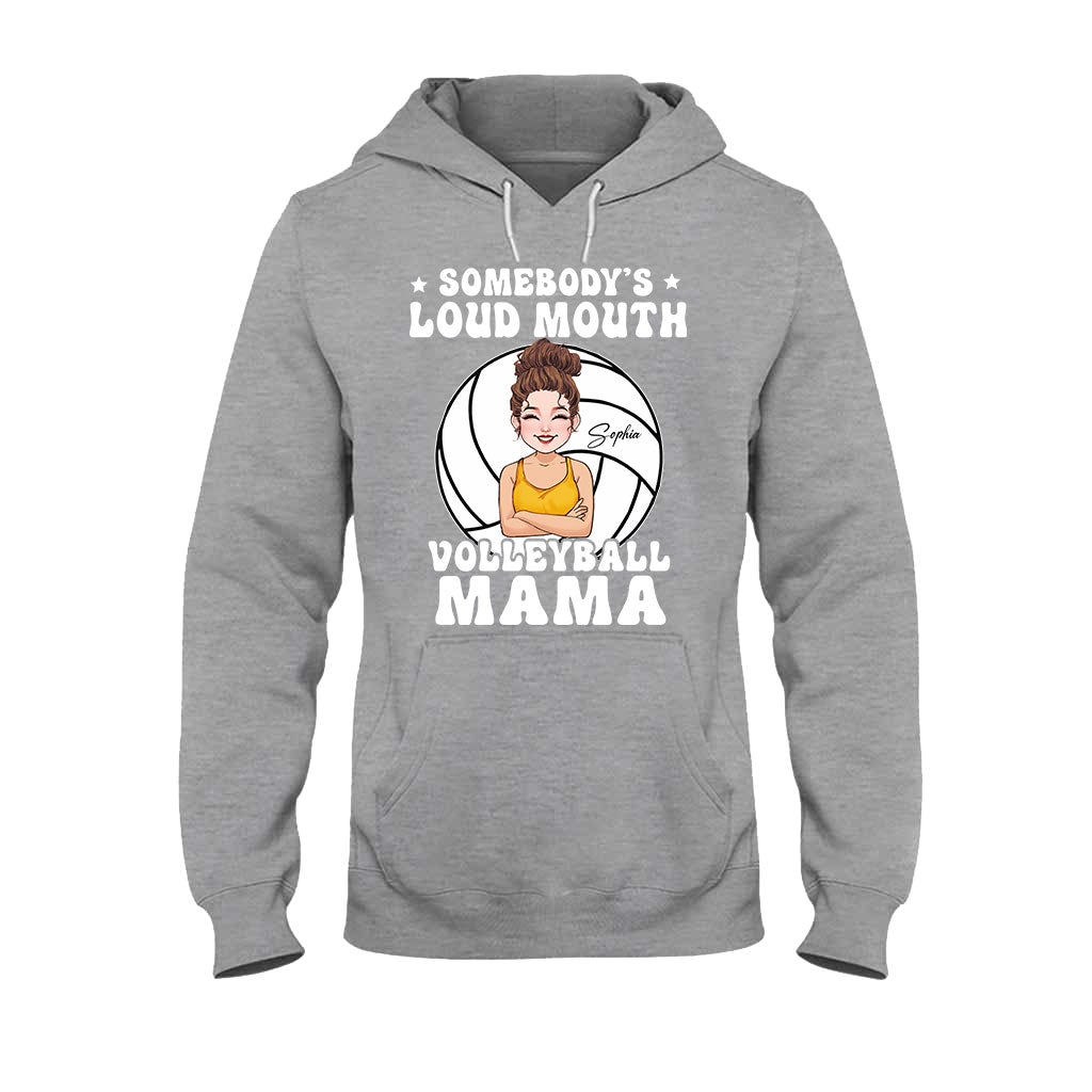 Maman Volleyballeuse à la Grande Gueule - T-shirt et sweat à capuche de volley-ball personnalisés
