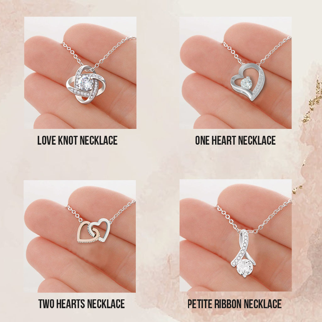 Chère grand-mère - Collier personnalisé pour la fête des mères 