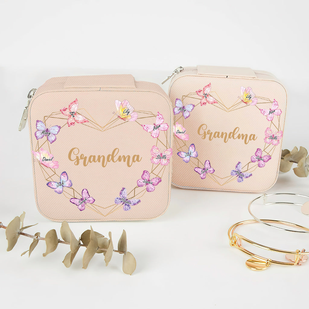 Grand-mère Maman - Coffret à bijoux personnalisé pour la fête des mères