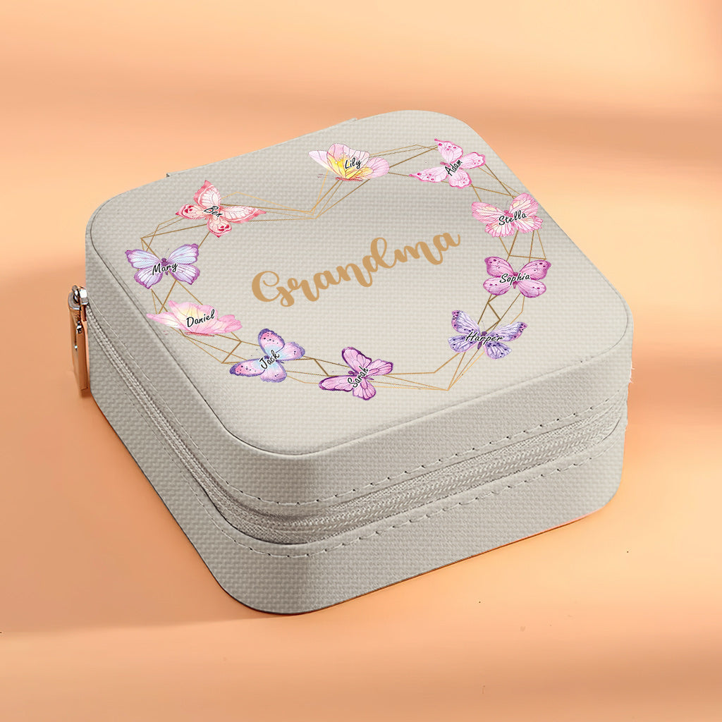 Grand-mère Maman - Coffret à bijoux personnalisé pour la fête des mères