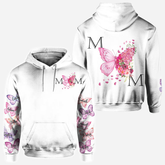 Maman - T-shirt et sweat à capuche personnalisés pour la fête des mères.
