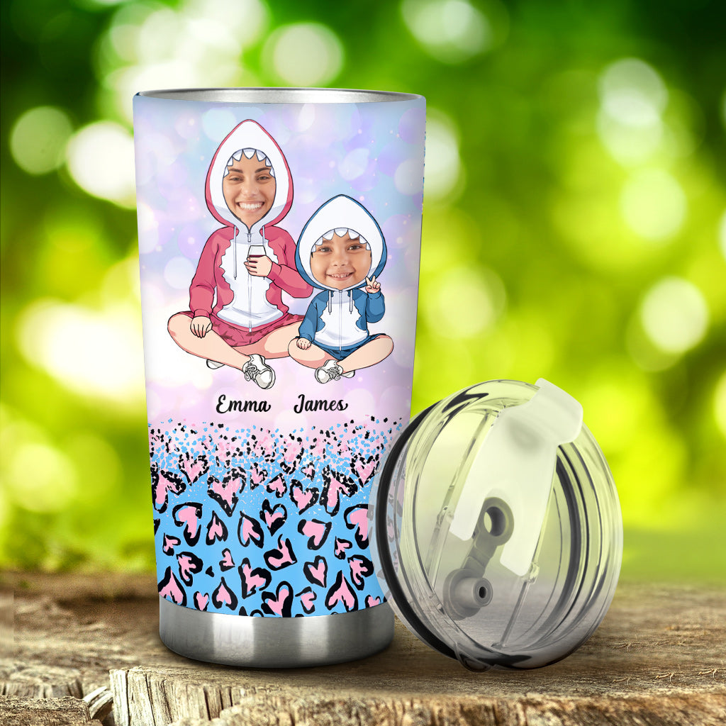 Maman Requin Do do do - Gobelet personnalisé pour maman