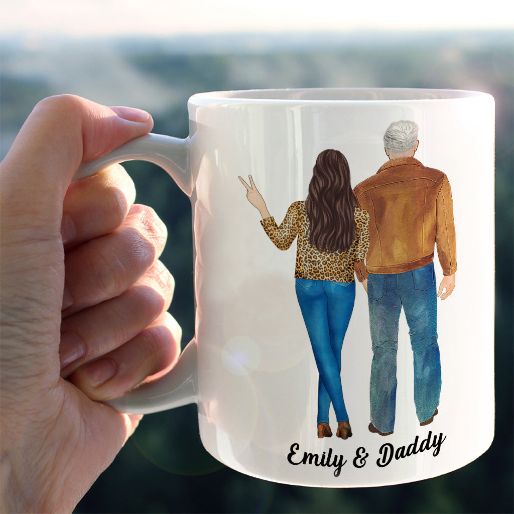 Telle mère, telle fille - Mug personnalisé pour papa