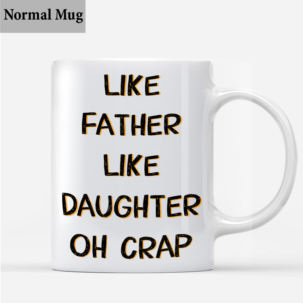 Telle mère, telle fille - Mug personnalisé pour papa