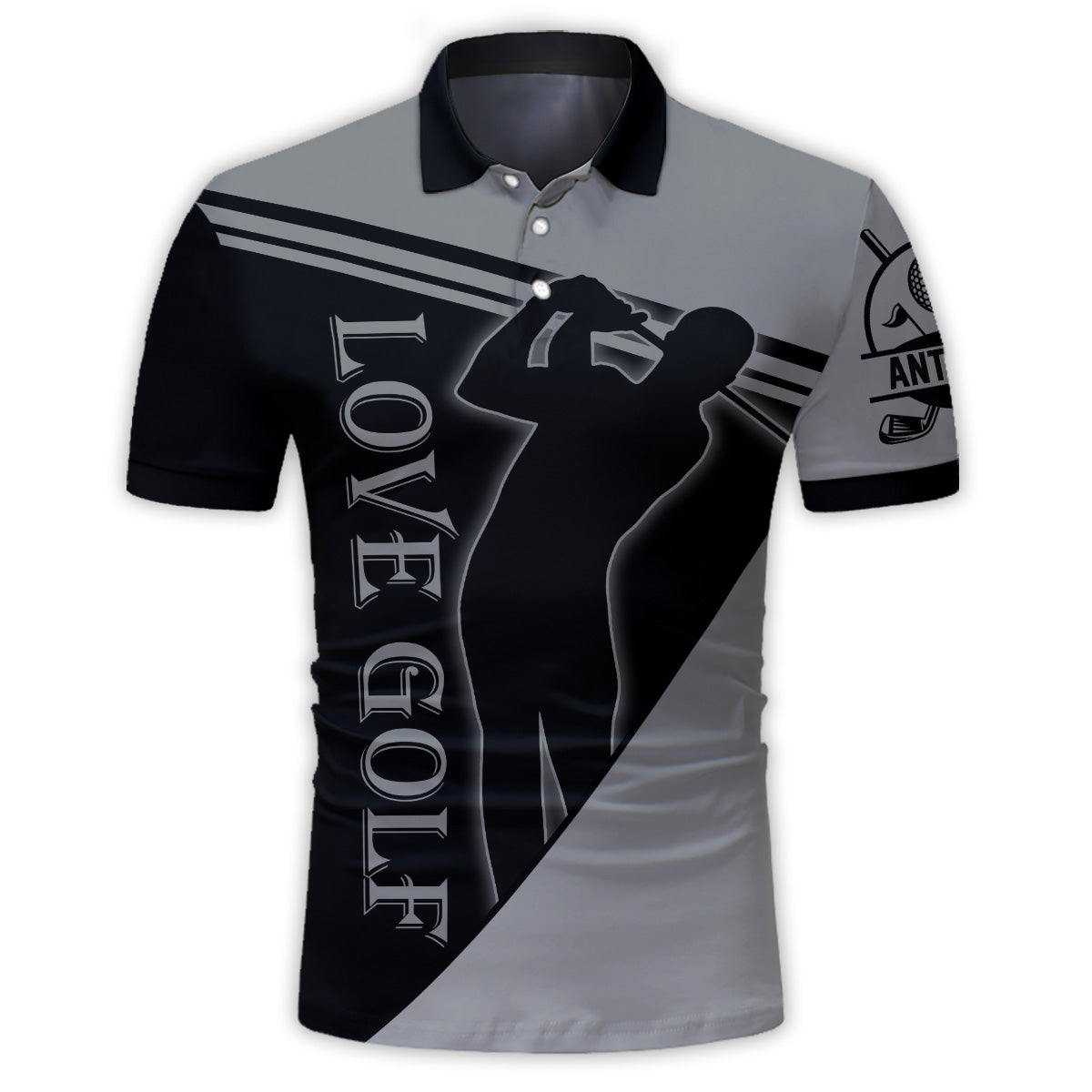 Love Golf - Personalized Golf Polo Shirt