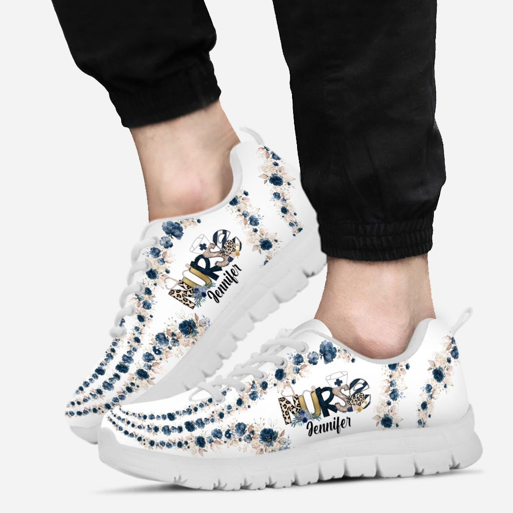 Vie d'infirmière - Baskets personnalisées pour infirmières