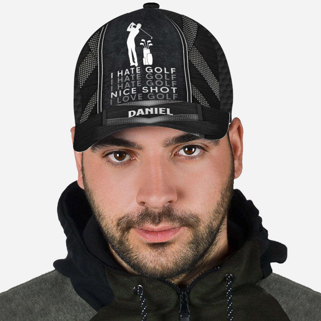 J'adore le golf - Casquette de golf classique personnalisée