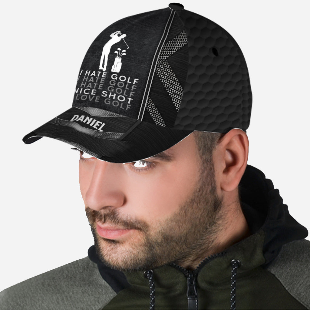 J'adore le golf - Casquette de golf classique personnalisée