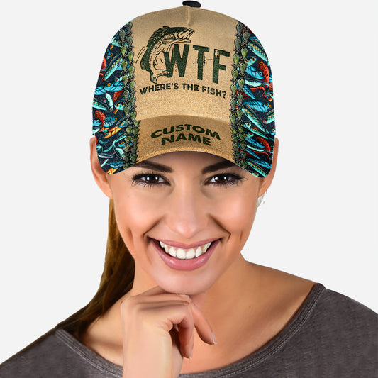 WTF - Personalized Fishing Classic Cap