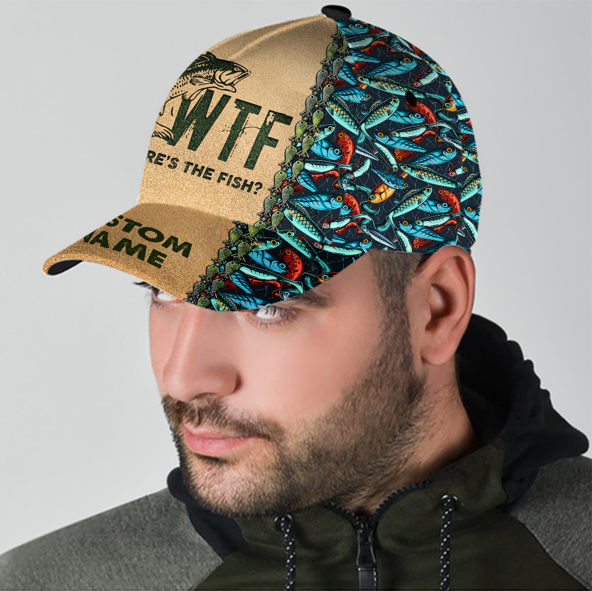WTF - Personalized Fishing Classic Cap