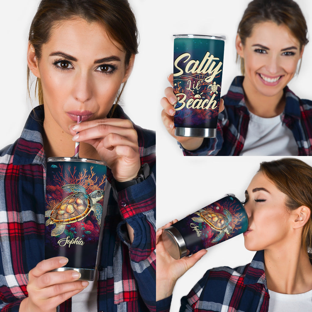 Tortue en vitrail - Gobelet personnalisé en forme de tortue