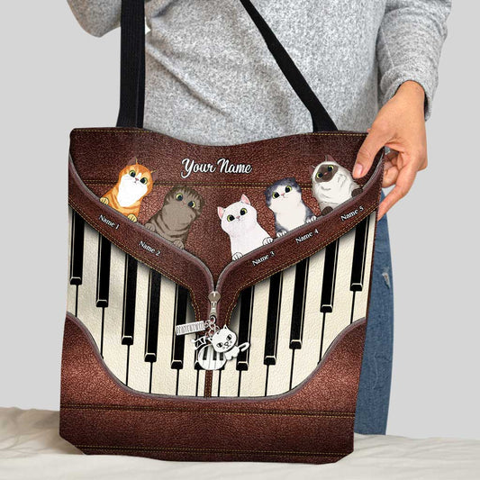 Sac fourre-tout personnalisé « La maison, c'est là où est mon chat »