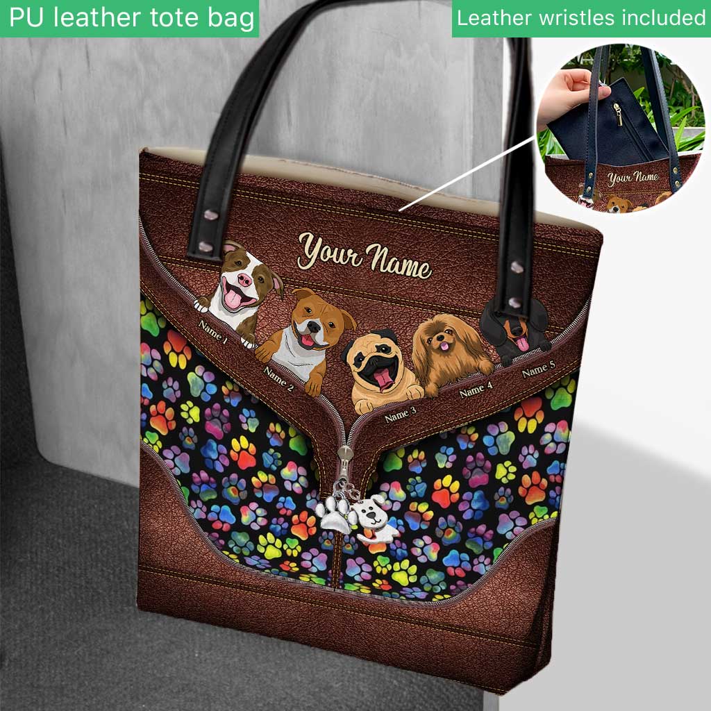 Sac fourre-tout personnalisé « La maison, c'est là où est mon chien »