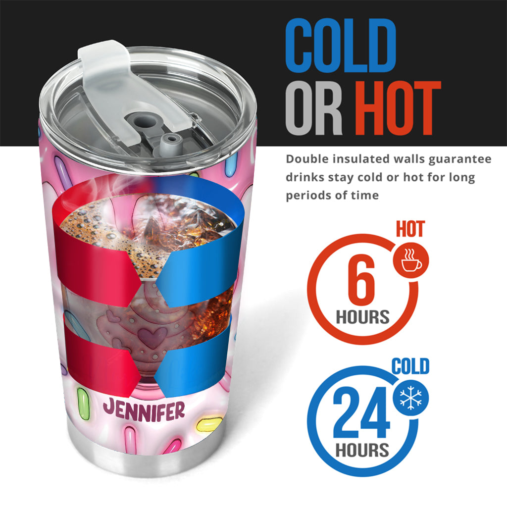 Gobelet isotherme personnalisé « J’adore pâtisser »