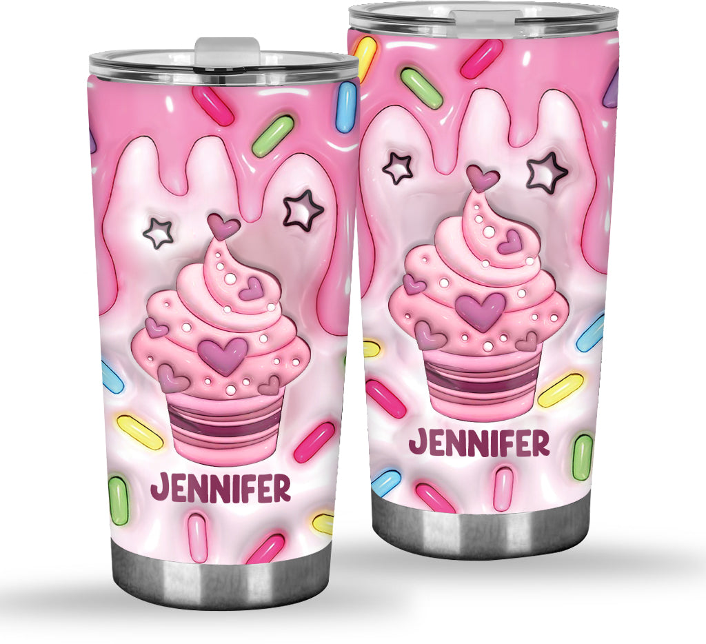 Gobelet isotherme personnalisé « J’adore pâtisser »