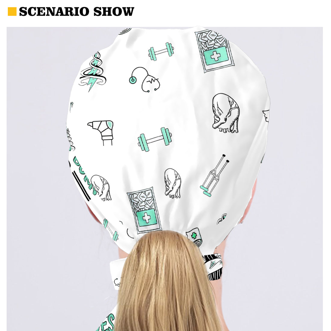 Sauvez des vies - Bonnet de bloc opératoire personnalisé pour infirmière